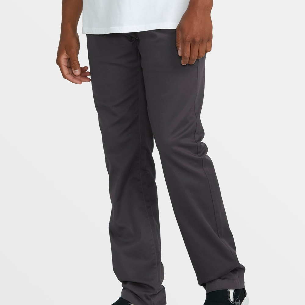 Volcom Men's Dark Gray Straight Jeans